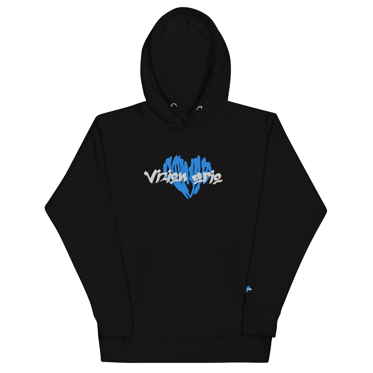 Embroidered Black Devotion Vol 2 Hoodie