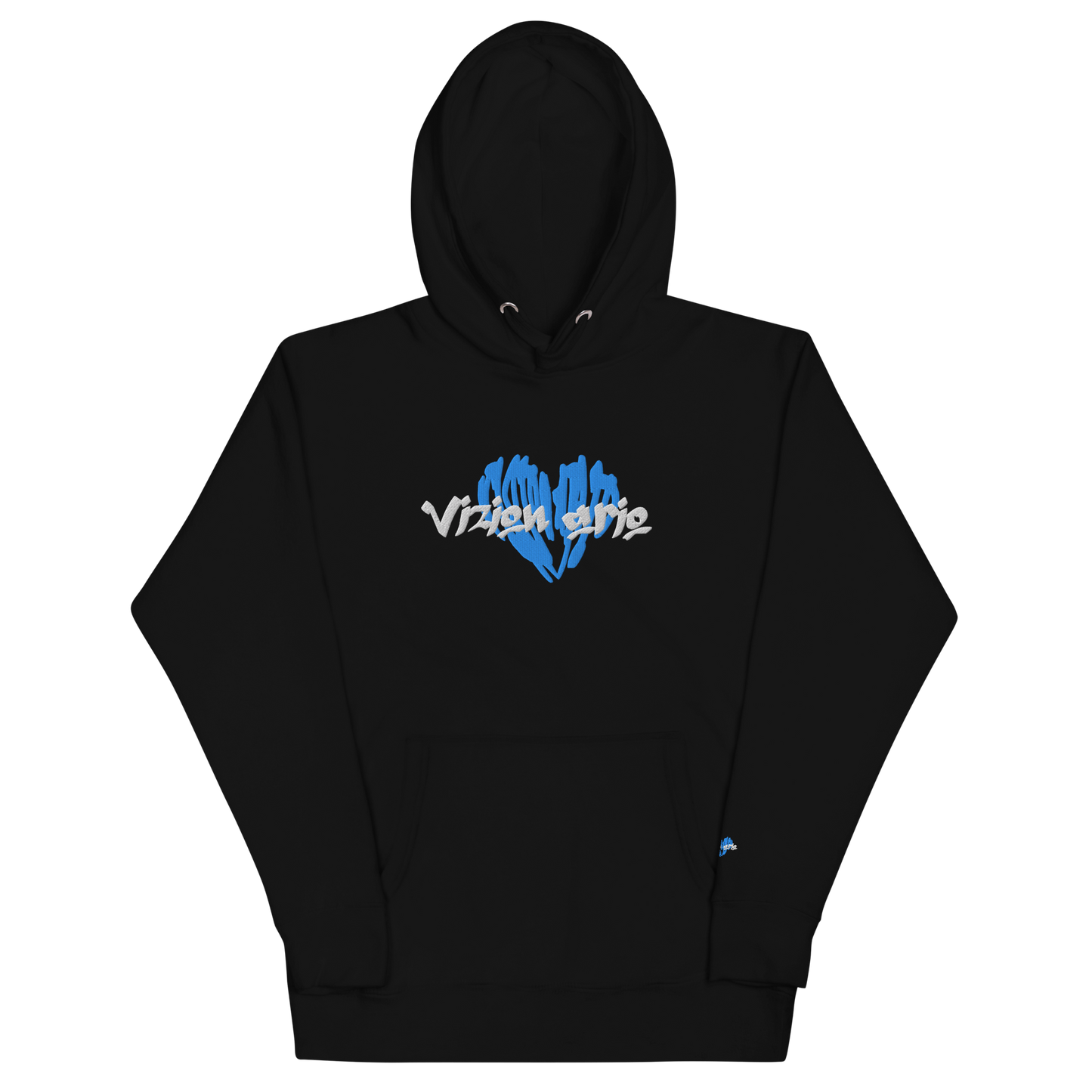 Embroidered Black Devotion Vol 2 Hoodie