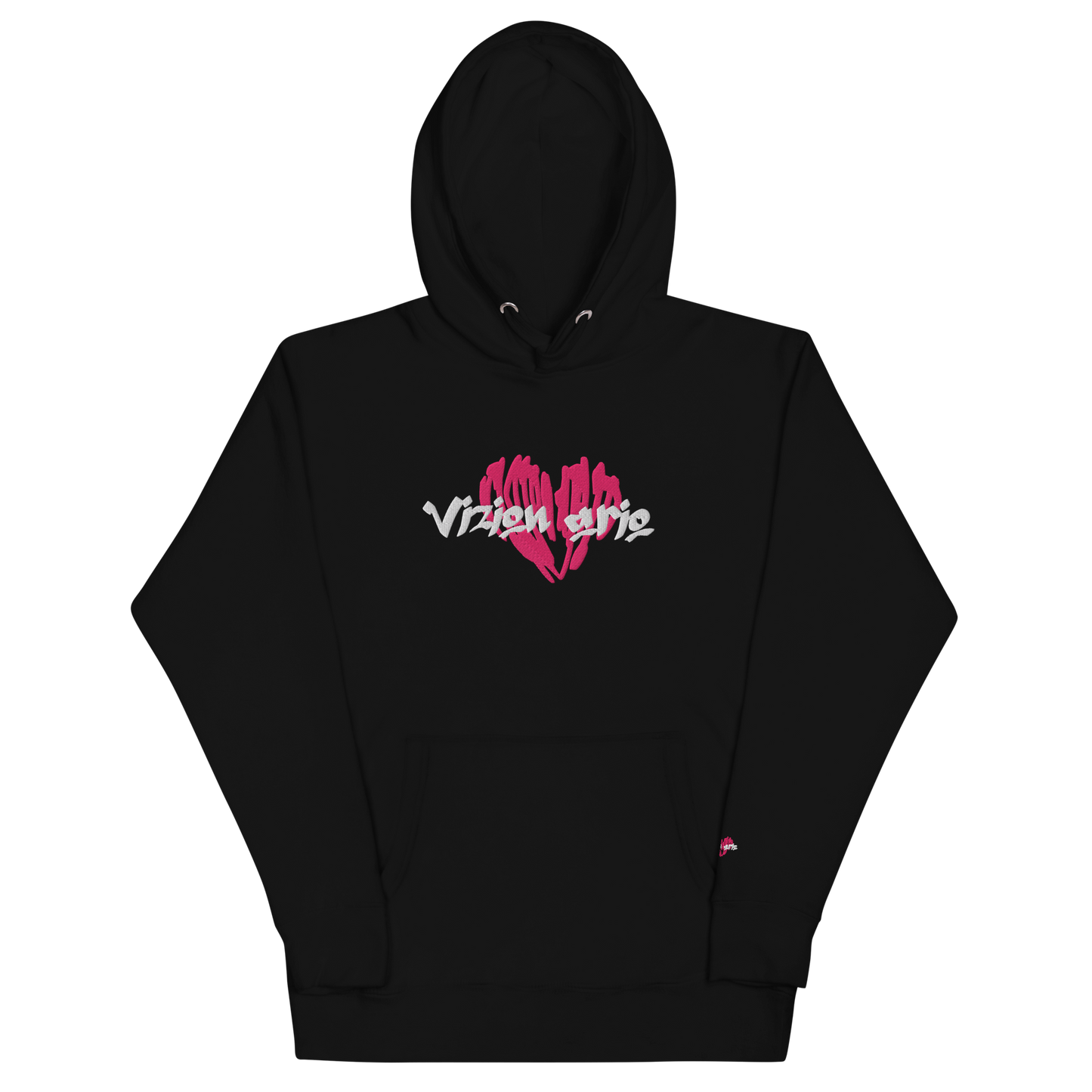Embroidered Black Devotion Vol 2 Hoodie