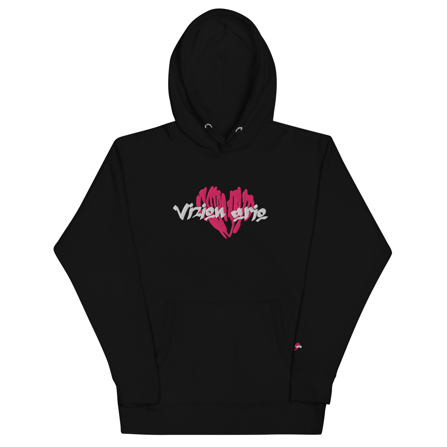 Embroidered Black Devotion Vol 2 Hoodie