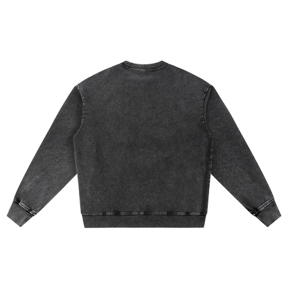 Western Starr Graphic Snow Wash Oversized Sweatshirt