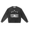 Western Starr Graphic Snow Wash Oversized Sweatshirt