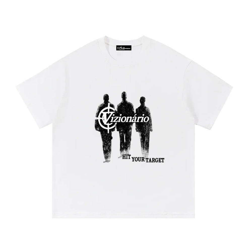 "Hit Your Target" Cotton Tee