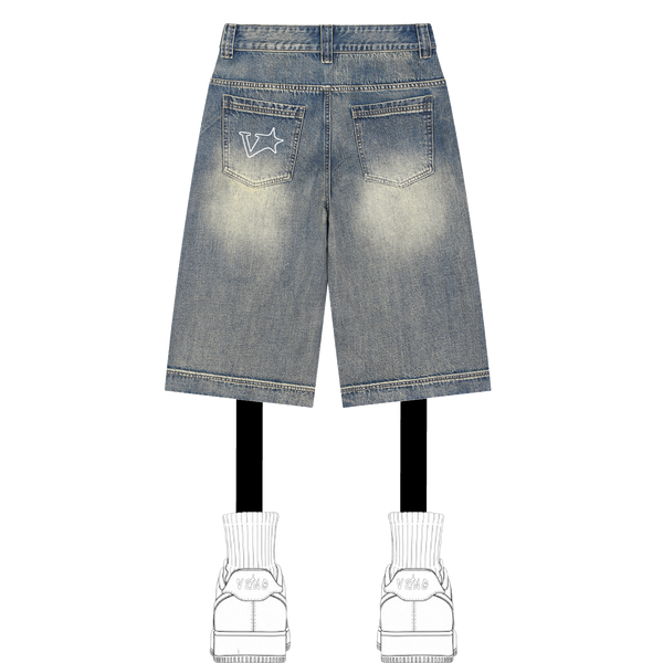 VSTARR Vintage Wash Jorts