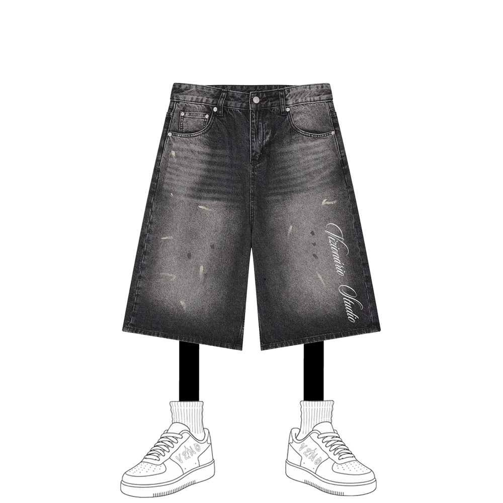 Signature Vintage Wash Wide Jorts