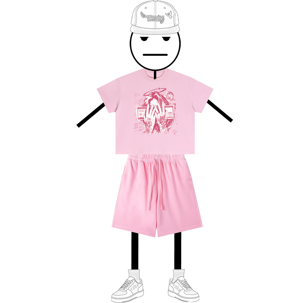 Money Talks Tee & Slime Paradise Shorts