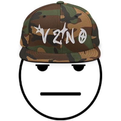 VZNO Signature Camo Snapback Hat