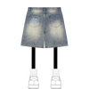 Slime Vizionário Faded Distressed Jorts