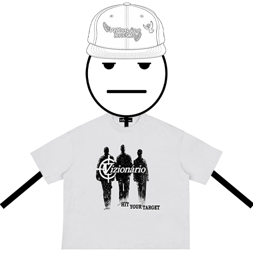 "Hit Your Target" Cotton Boxy Tee