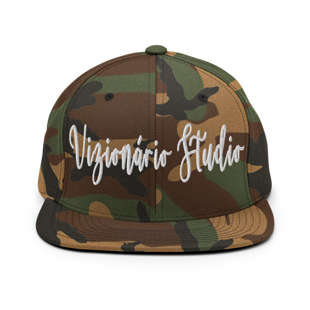 Signature Camo Snapback Hat