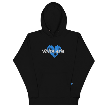 Embroidered Black Devotion Vol 2 Hoodie