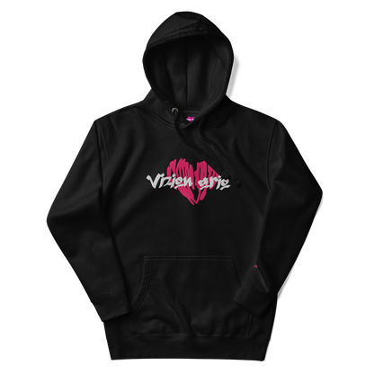 Embroidered Black Devotion Vol 2 Hoodie