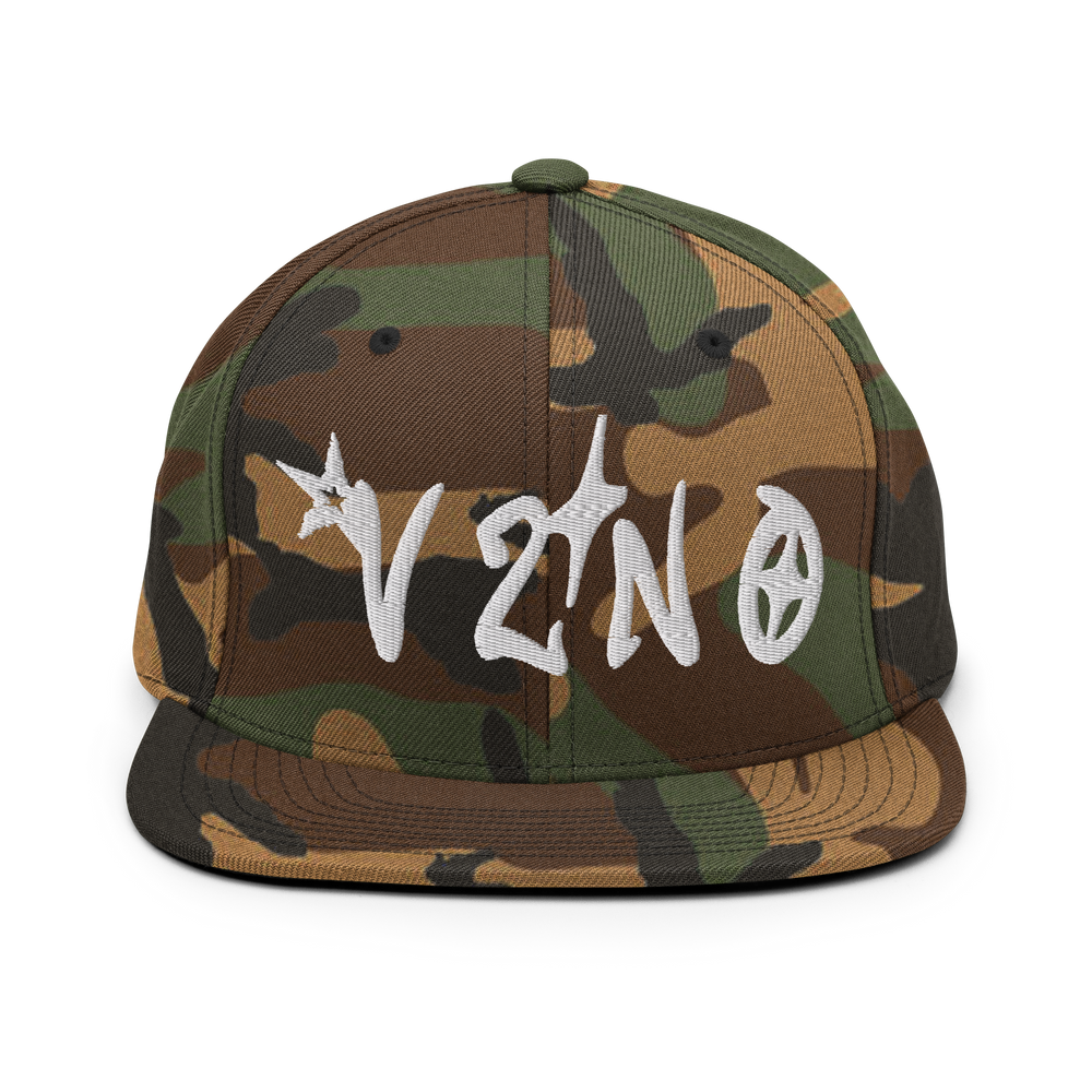 VZNO Signature Camo Snapback Hat