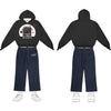 Vizionário: DISC ONE Zip Hoodie & Starlite Vintage Wash Jeans